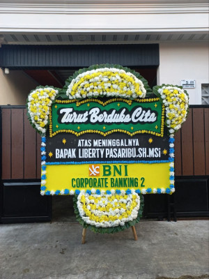 Papan Bunga Duka di Klaten Utara
