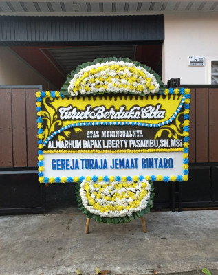 Papan Bunga Duka di Klaten Utara