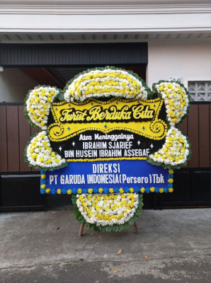 Papan Bunga Duka di Klaten Utara