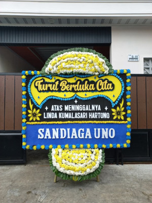 Papan Bunga Duka di Klaten Utara