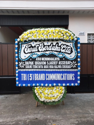 Papan Bunga Duka di Klaten Utara